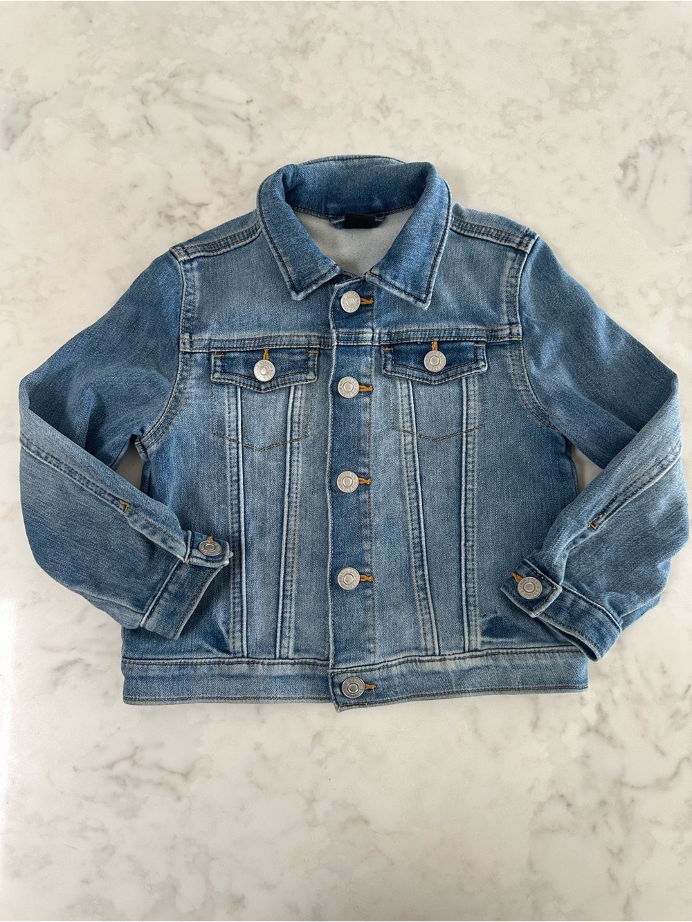 &DENIM Children's Blue Denim Jacket - Classic Style. Size 4-5